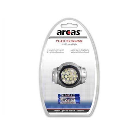 Arcas | 19 LED | Headlight | 4 light functions - 2